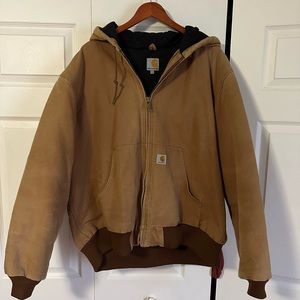 Mens Carhartt Jacket XL Brown